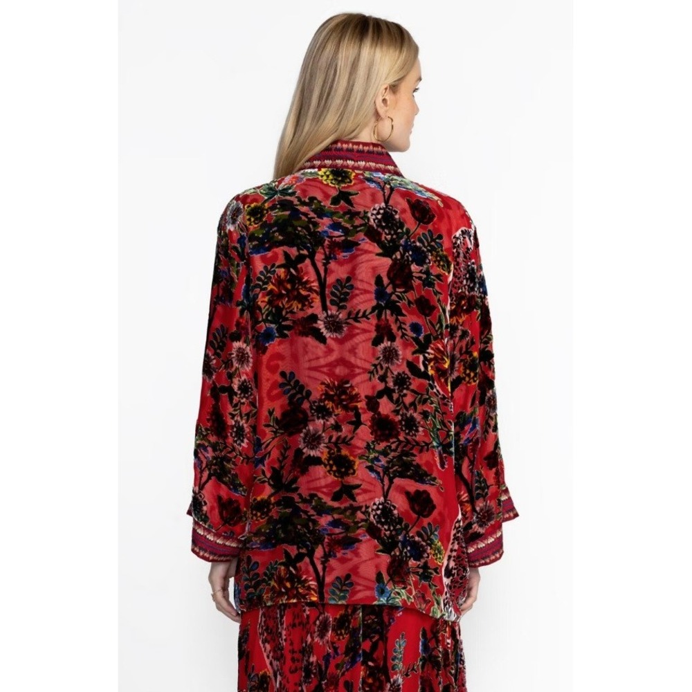 NEW Johnny Was MERHAWI‎ KIMONO Bobcat Reversible Small - Picture 4 of 14